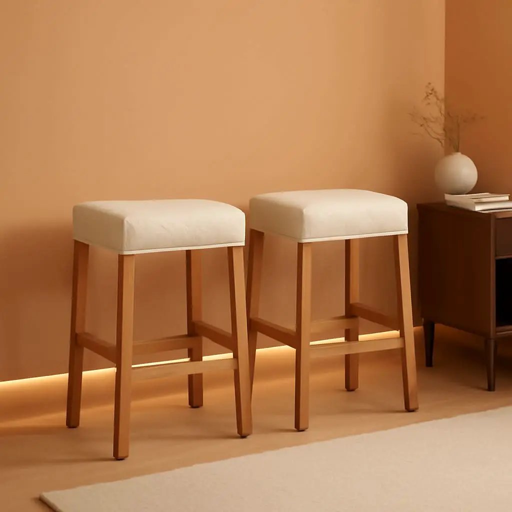 Rectangle Stool Covers 2 Pack Waterproof Stretch Bar Stools from PriceLows™