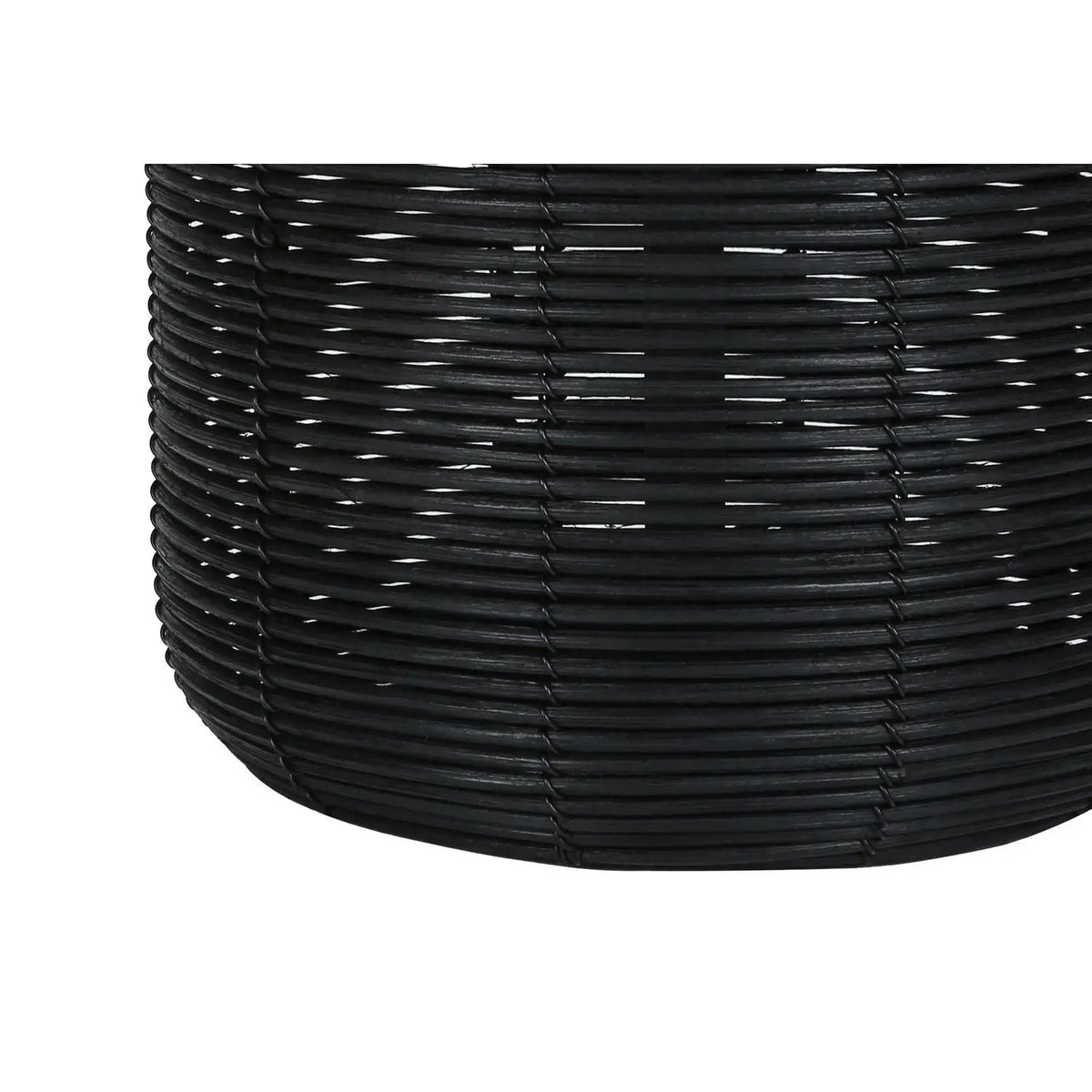 Rattan Table Lamp | Textured Rattan Base | 22.5 Inch Height | 3-Way Dimmable Lighting