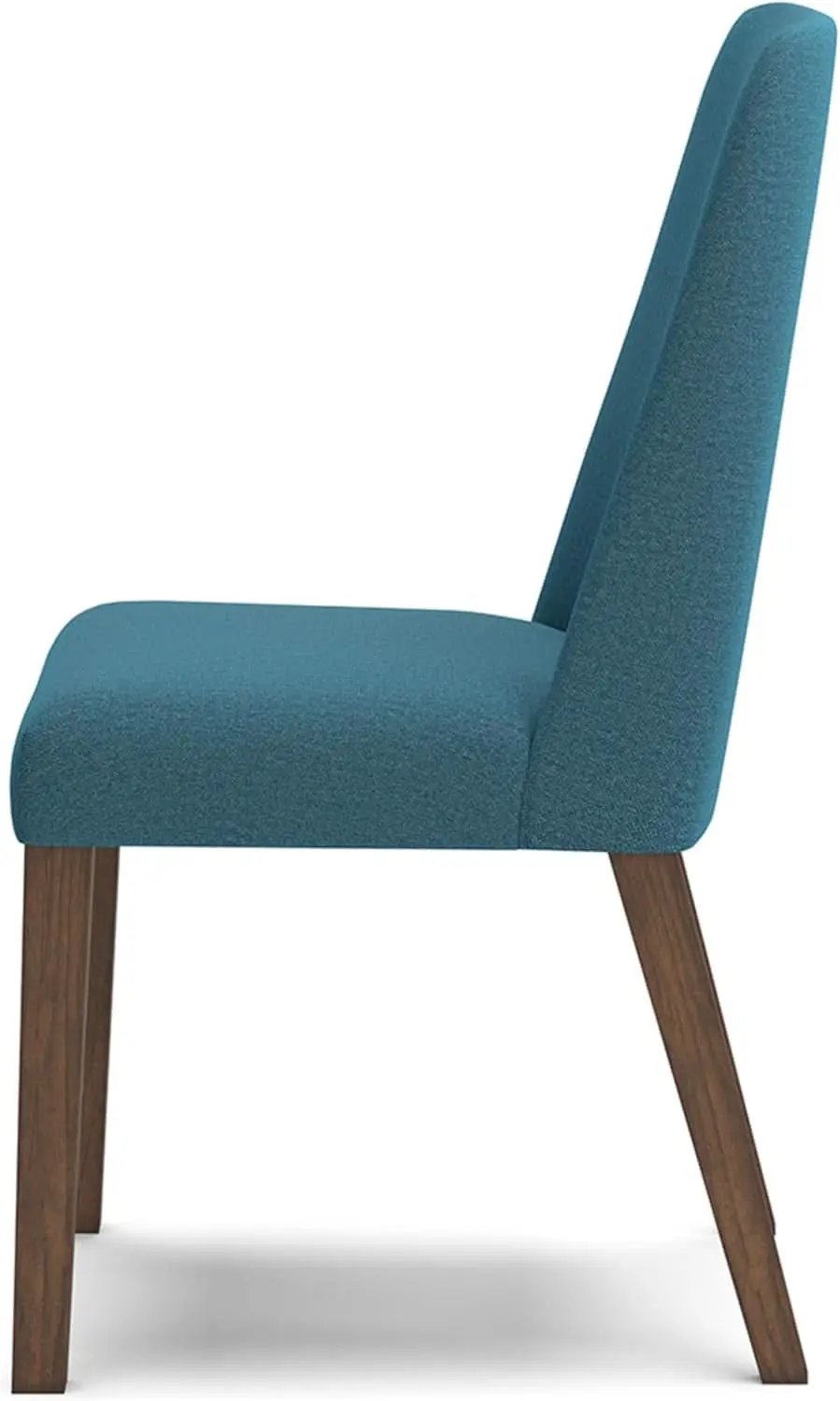 Upholstered Side Chair Set Blue And Brown Foam Cushioned from PriceLows™