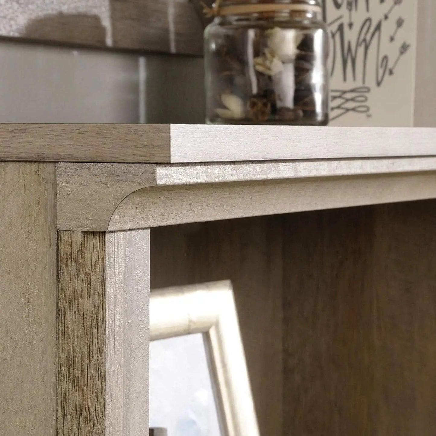 3 Shelf Bookcase In Lintel Oak Finish For Living Room from PriceLows™