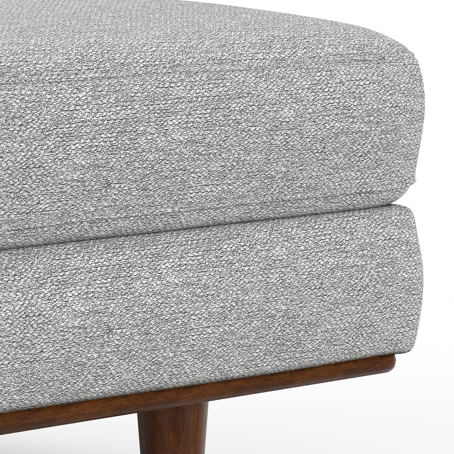 Morrison 72 Inch Mid Century Modern Sofa Set Mist Grey from PriceLows™