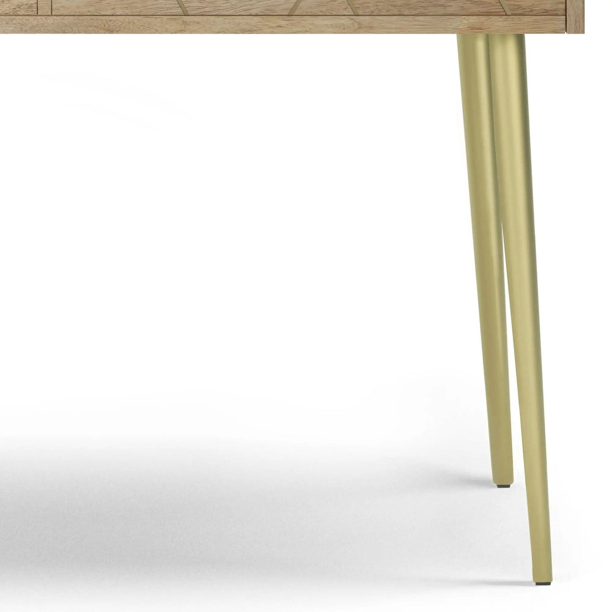 Jager Console Table | 48 x 15 x 32 in | Metal & Wood | Natural