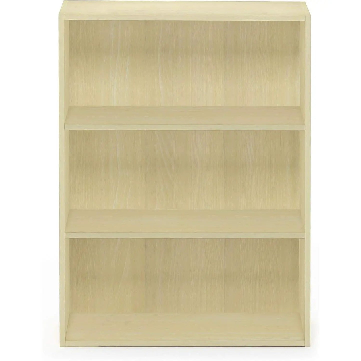Pasir 3-Tier Open Shelf Bookcase Maple 22.7W X 9.7D X 31.5H from PriceLows™