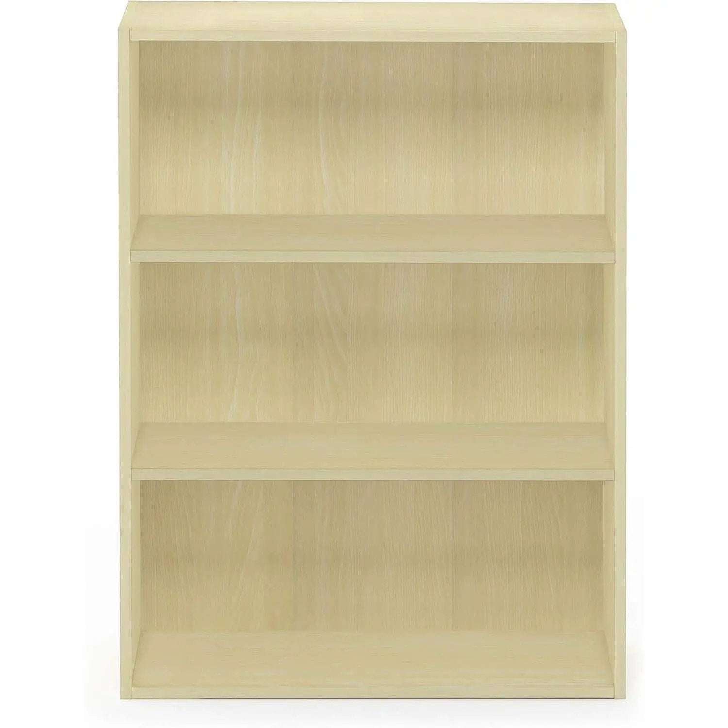 Pasir 3-Tier Open Shelf Bookcase Maple 22.7W X 9.7D X 31.5H from PriceLows™