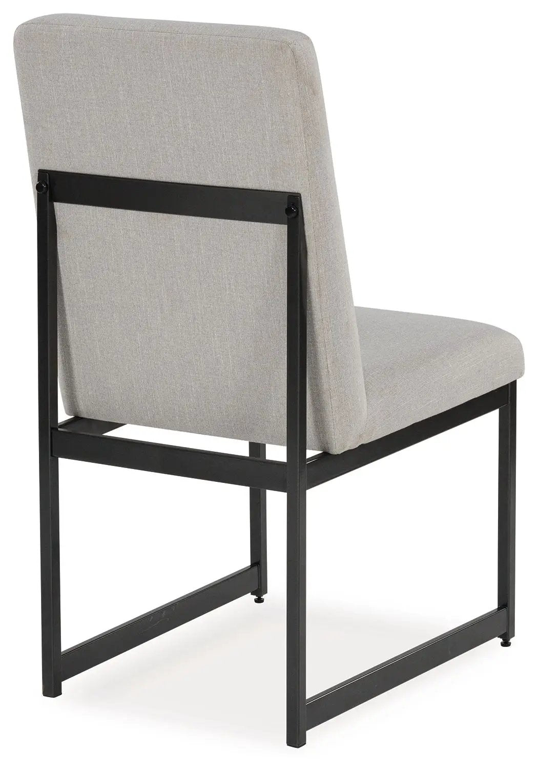 Upholstered Dining Chair | Set Of 2 | Light Brown Fabric