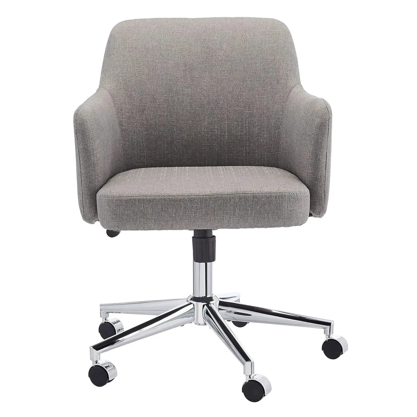 Light Gray Office Chair With 360 Swivel For Modern Home Office from PriceLows™