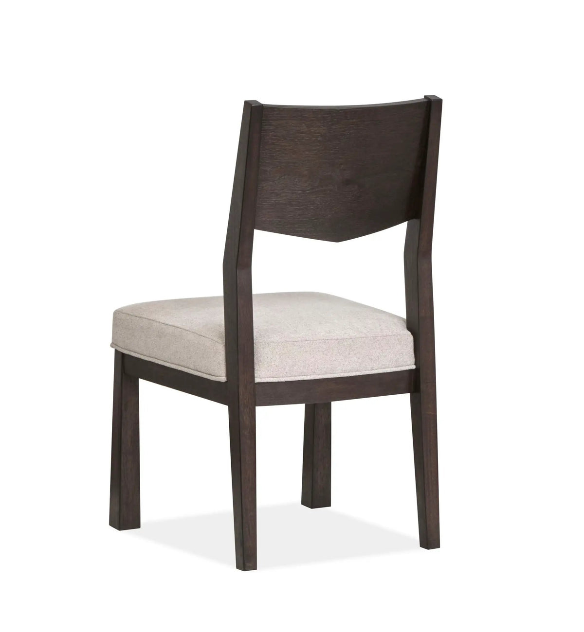 Tauren Side Chairs | Set Of 2 | Solid Back | Coffee Bean Finish