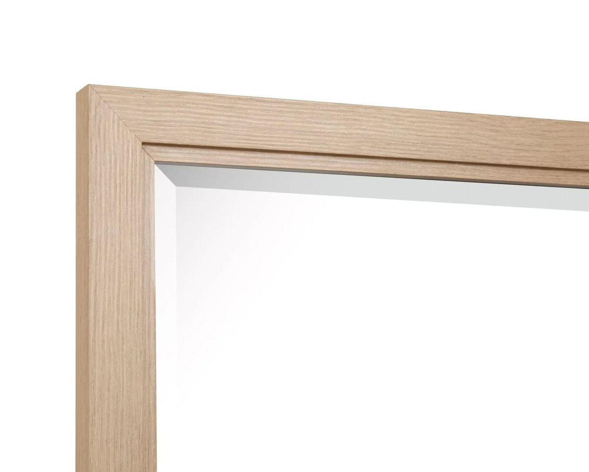 Merrifield Portrait Mirror | 2 Pieces | Oak Veneer | Home