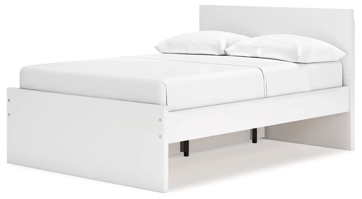 Onita Panel Platform Bed | Minimal Design | Ultra-Clean Lines | Easy-Elegant Solid Finish