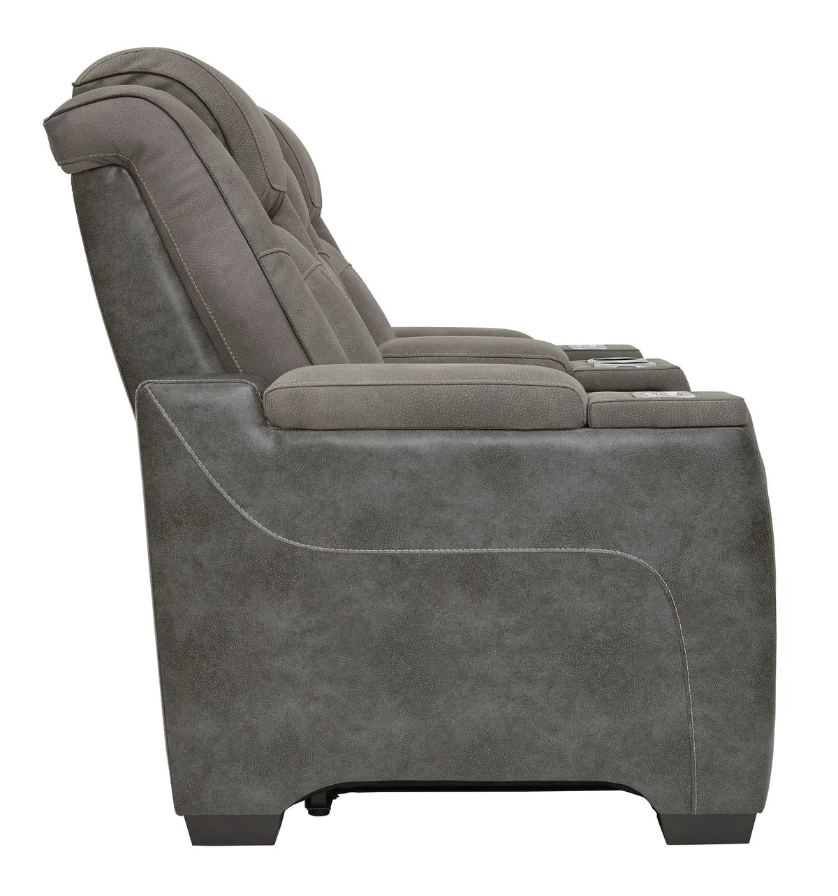Next-Gen Durapella Power Reclining Loveseat | Two-Tone Upholstery | Water-Repellent | 75 Inch Length