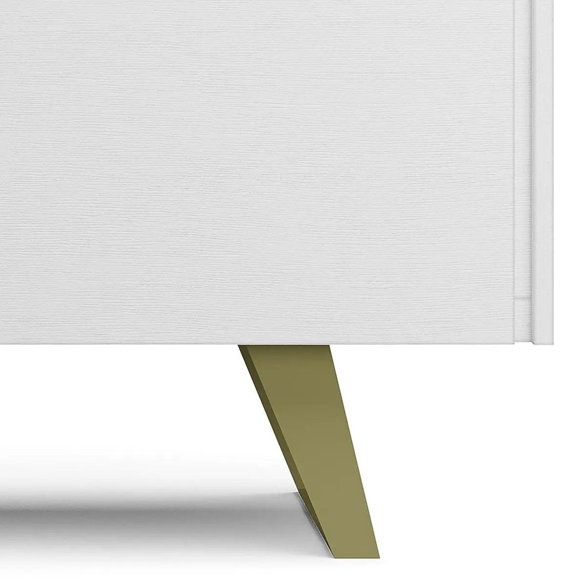 Lowry TV Media Stand | Handcrafted Solid Acacia Hardwood | Fits TVs Up To 70 Inch | Two Doors