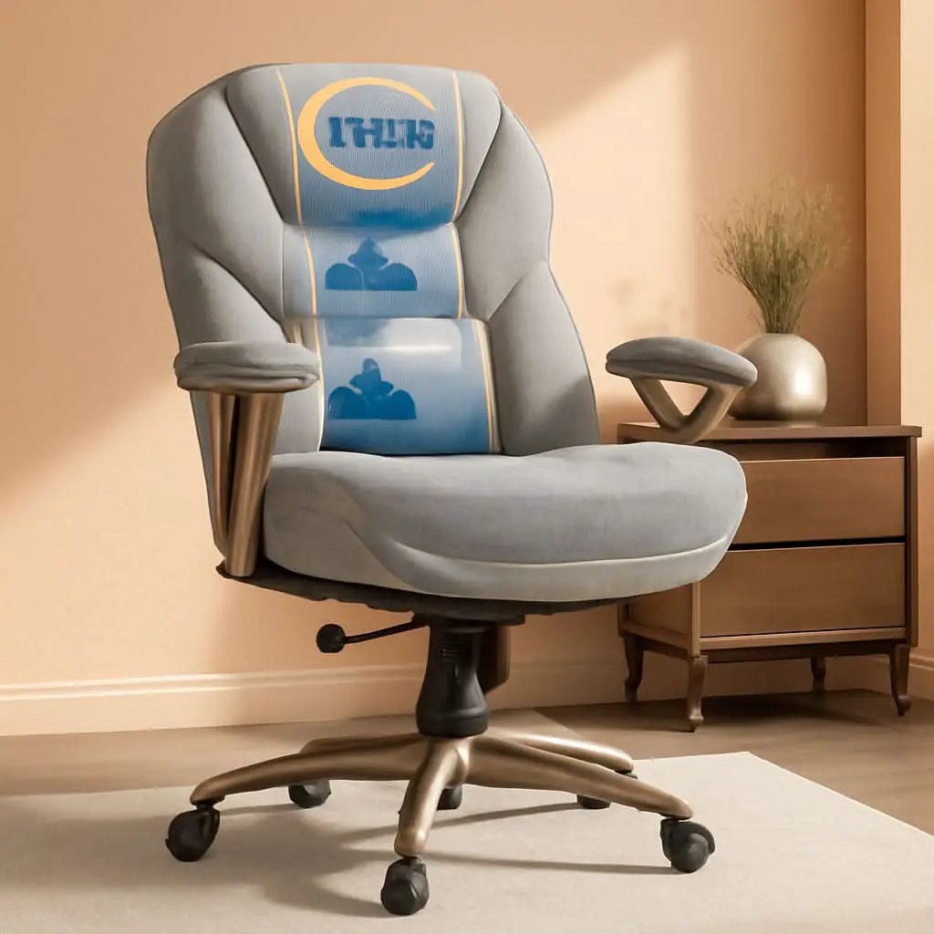 Ergonomic Executive Office Chair With Motion Technology Gray from PriceLows™