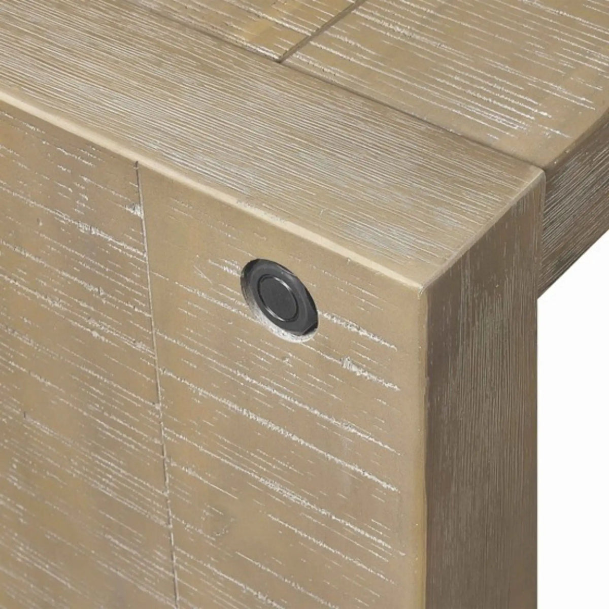 Modern Console Table | 54 Inch Width | Solid Wood Construction | Clean-Lined Design
