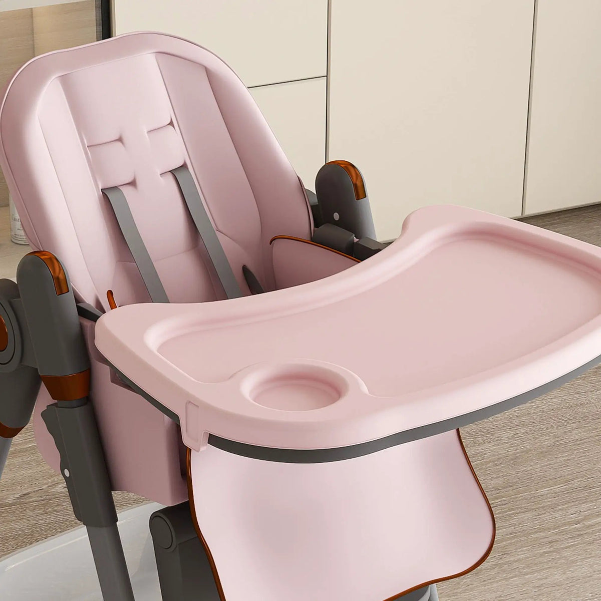 Adjustable Baby High Chair | 5 Height Settings | 3 Position Recline | Portable