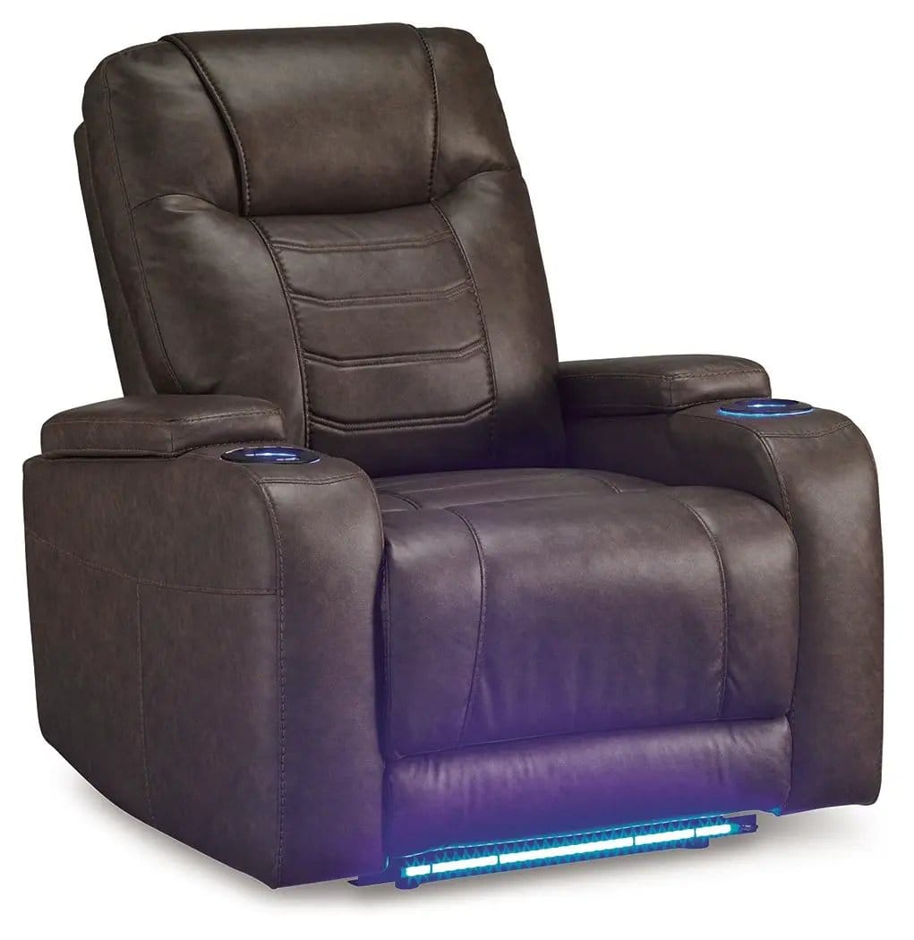 Schooner Rocks Power Recliner / Adj Headrest Reclining Chair | 2 Pieces | Living Room Furniture | Living Room