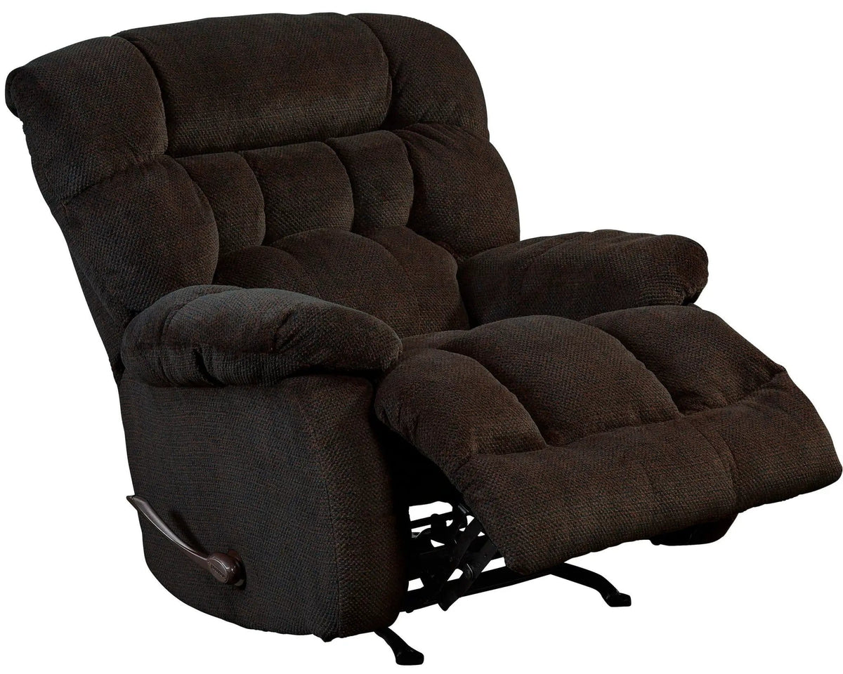 Daly Chaise Rocker Recliner Rocker Chair | 4 Pieces | Polyester & Fabric | Living Room