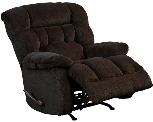 Daly Chaise Rocker Recliner Rocker Chair | 4 Pieces | Polyester & Fabric | Living Room