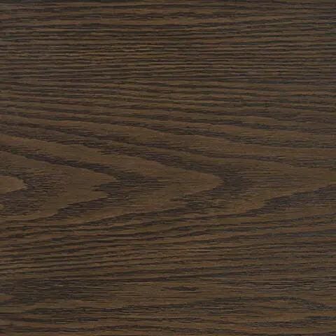 Radkin Five Drawer Chest | 38 x 19.5 x 52.25 in | Oak Veneer & Metal | Burnished Brown