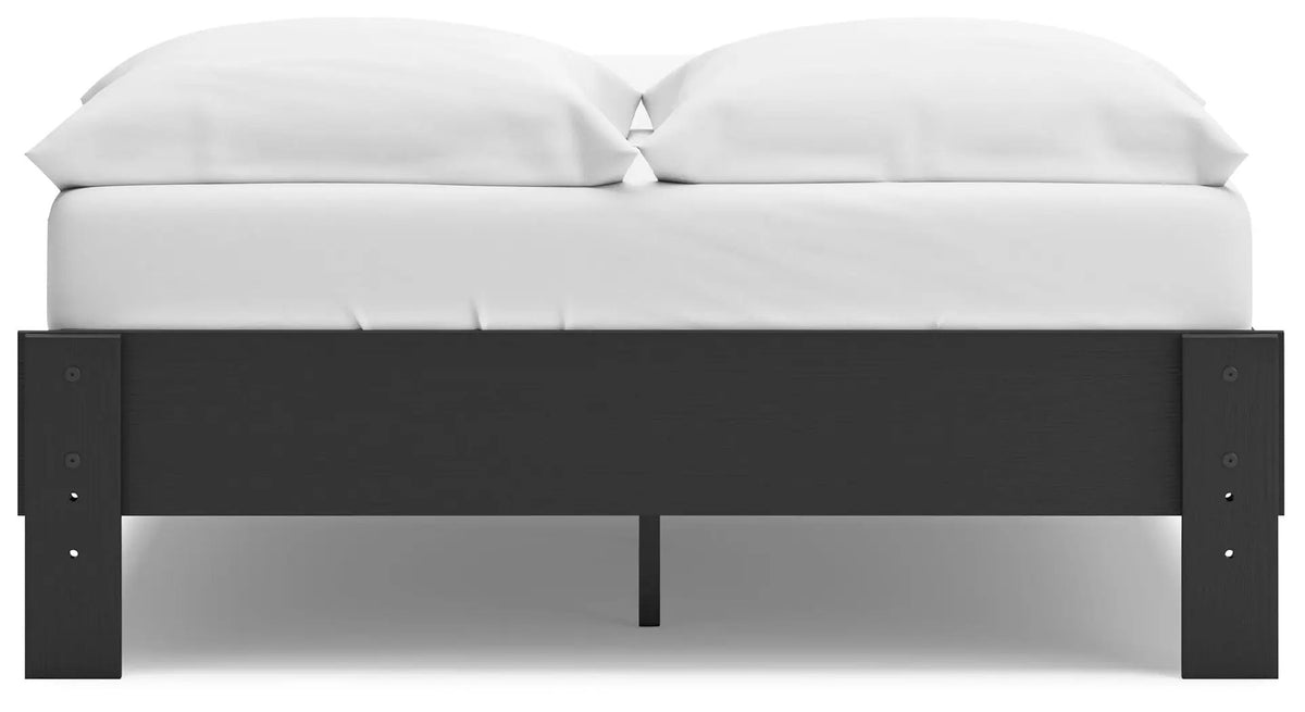 Socalle Platform Bed | Space-Saving Design | Clean-Lined Profile | Contemporary Style