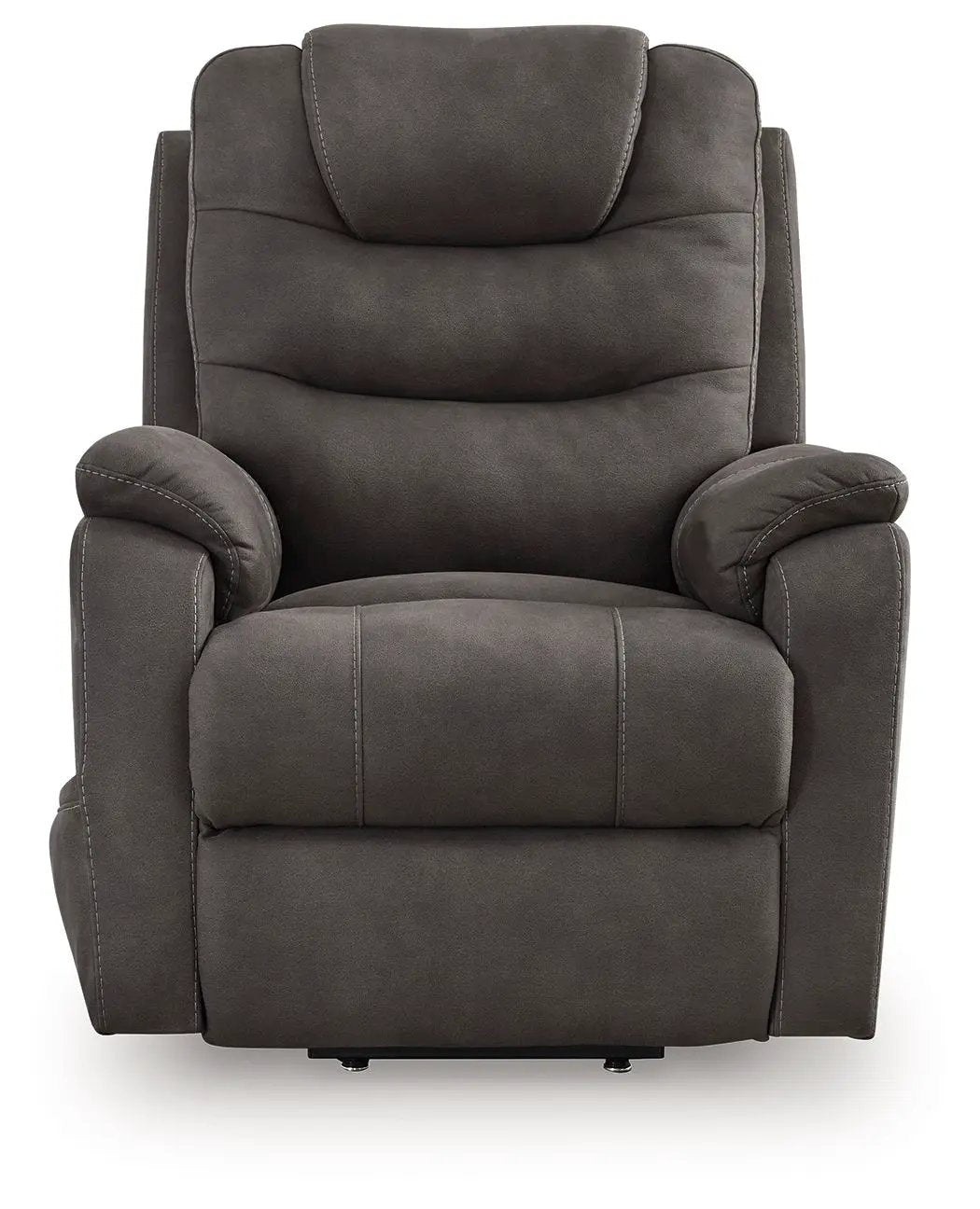 Snowfield Power Lift Recliner | Gunmetal | 25 Inch Arm Height | 21 Inch Seat Depth