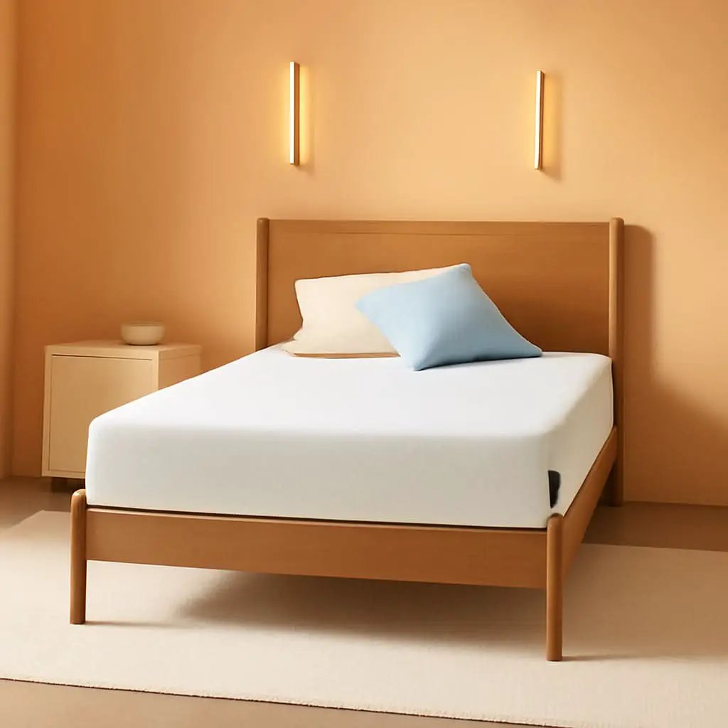 Twin Green Tea Infused Memory Foam Mattress Medium Firm from PriceLows™