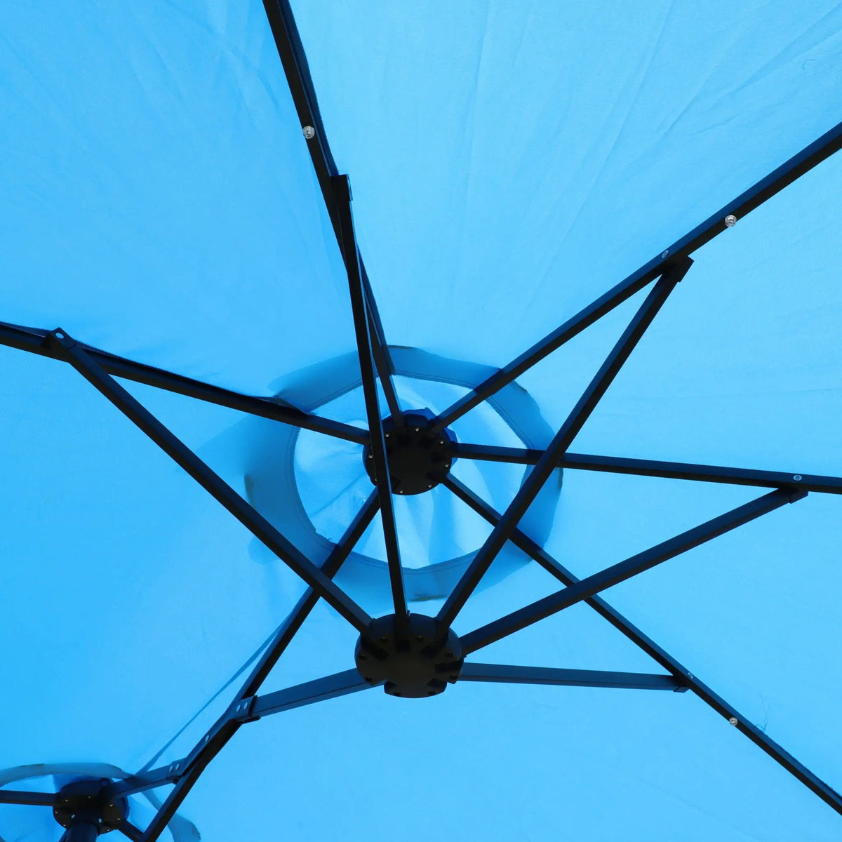 Outdoor Market Umbrella | 15FT Rectangular | Double Sided
