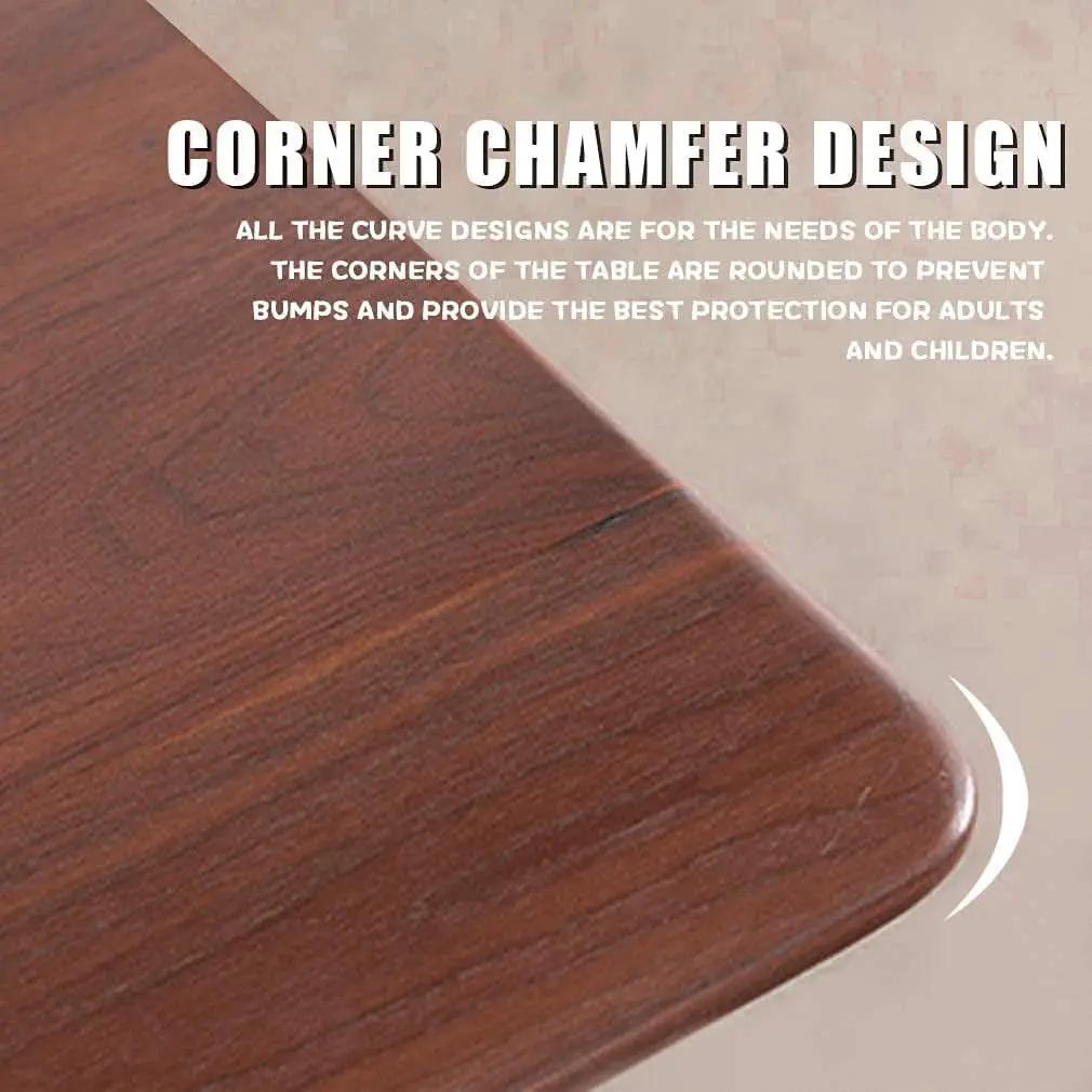 47 Inch Dining Table Natural Finish for Small Spaces from PriceLows™