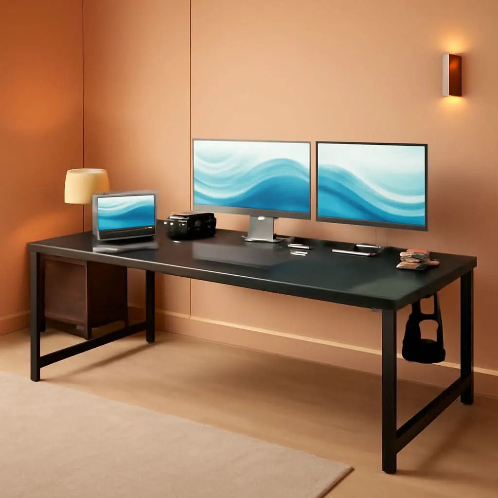 71 Inch Computer Desk With USB Ports For Home Office from PriceLows™
