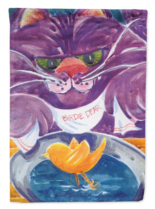Purple Cat Birdie Dear Garden Flag Mailbox Decorative Yard Banner Outside Patio Artwork for Flower Beds, Garden Size, Multicolor from PriceLows™