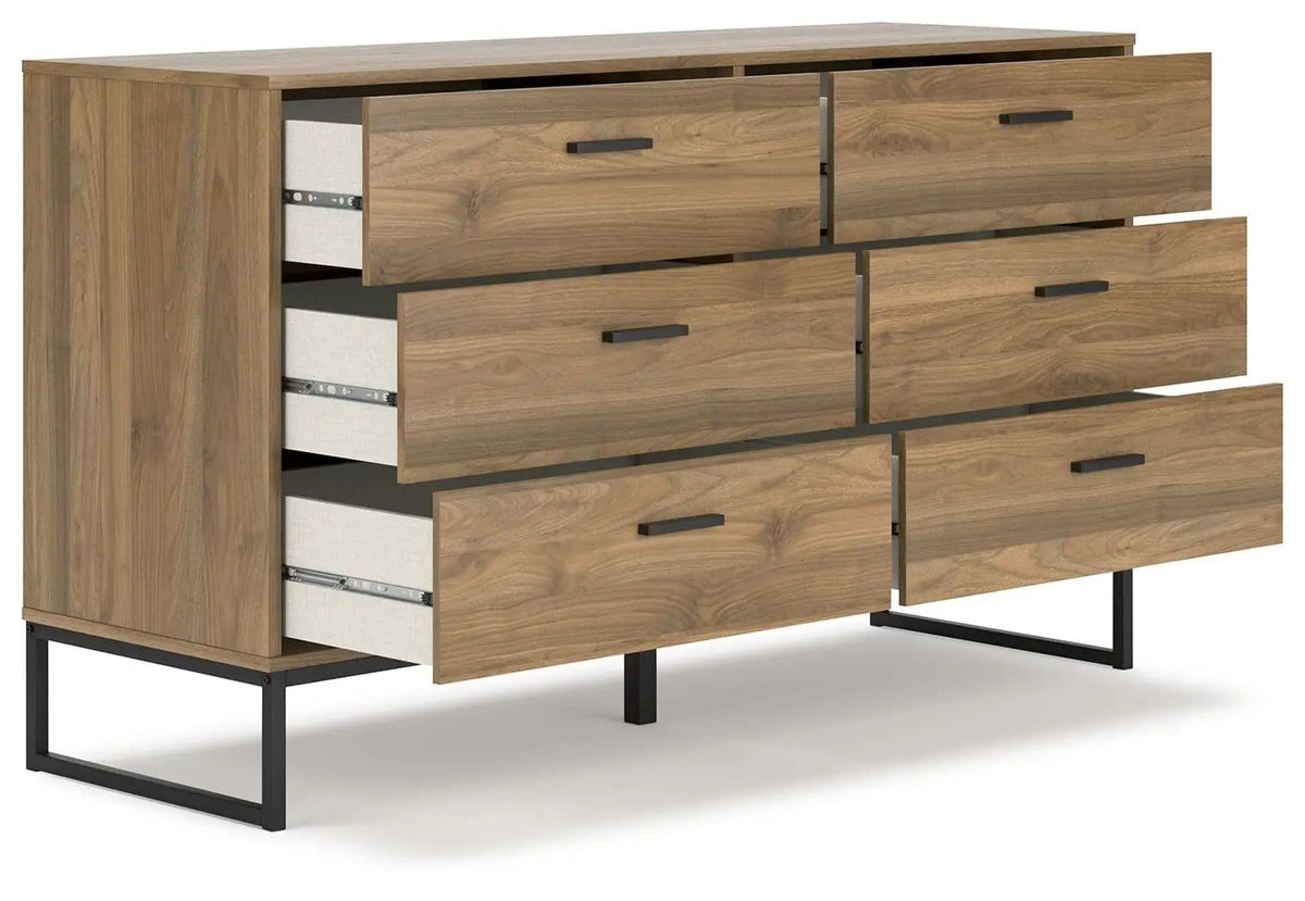 Deanlow Panel Bedroom Set | 2 Piece Bedroom Set | Walnut | Bedroom