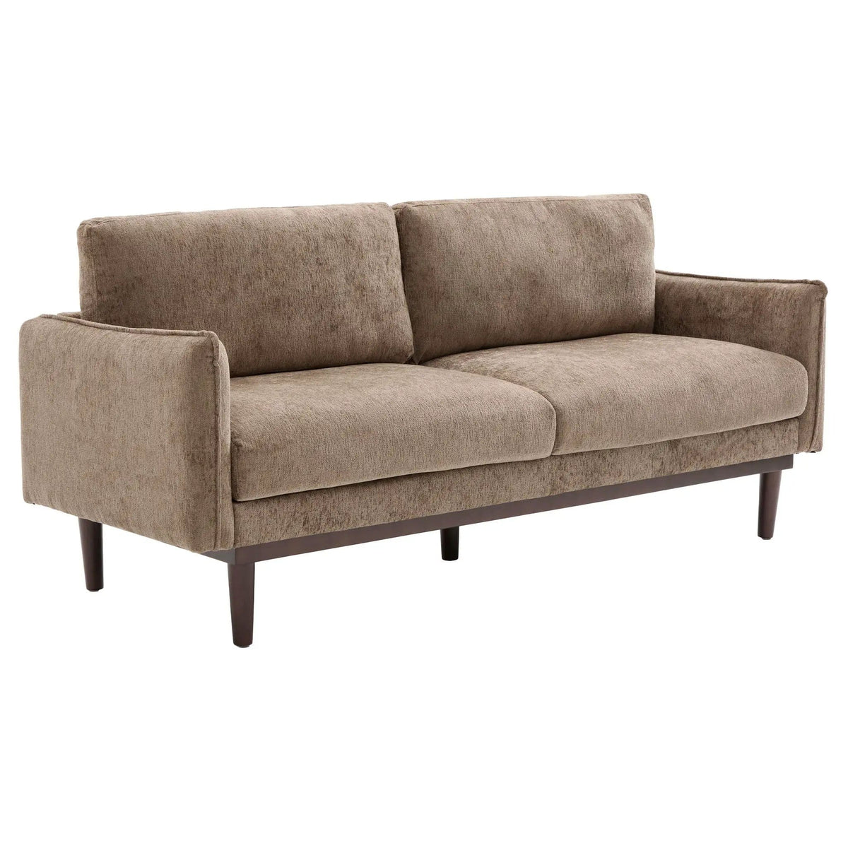 Loveseat Sofa With Spacious Seating | 2 Pieces | Fabric & Wood | Living Room
