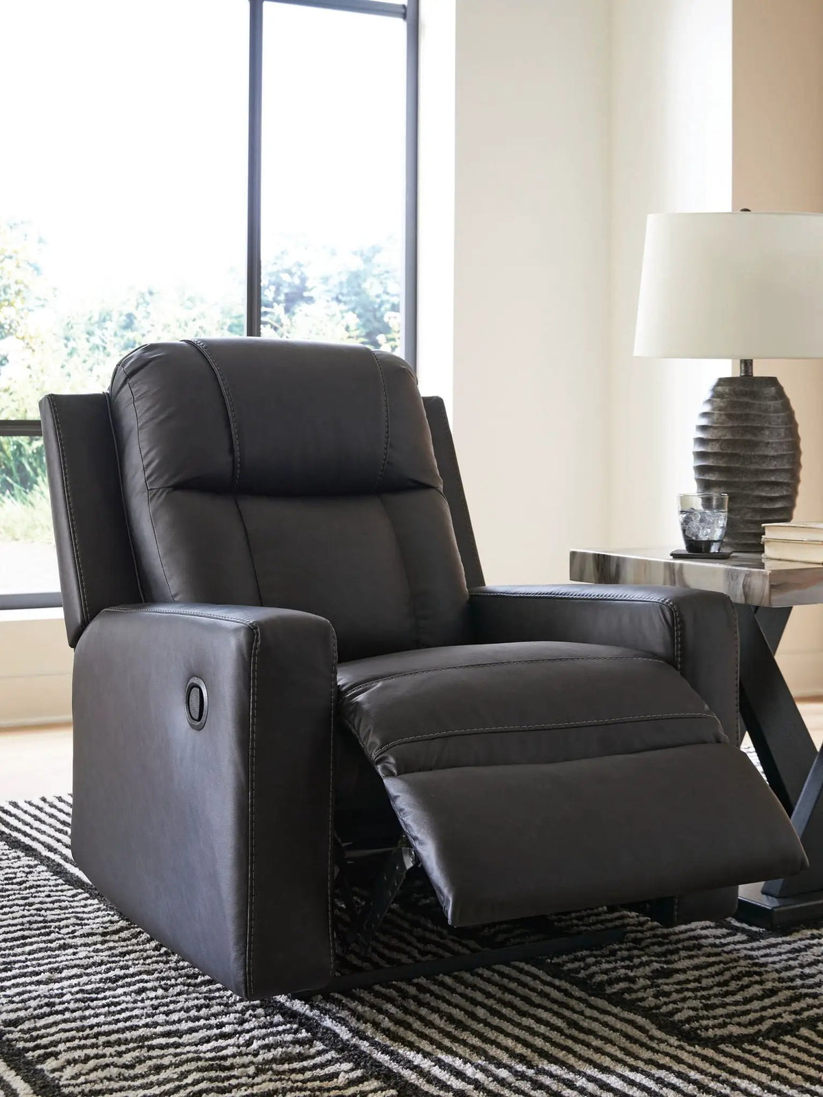 Mackmenville Zero Wall Recliner | Classic Versatile Style | Everyday Relaxation | 36 Inch Length