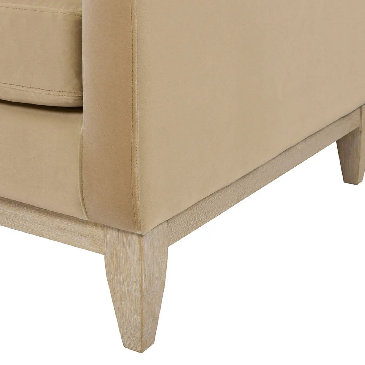 Knox Modern Farmhouse Arm Chair | Feather-Down Wrapped Cushions | Reversible Back And Arm Cushions | Durable Upholstery