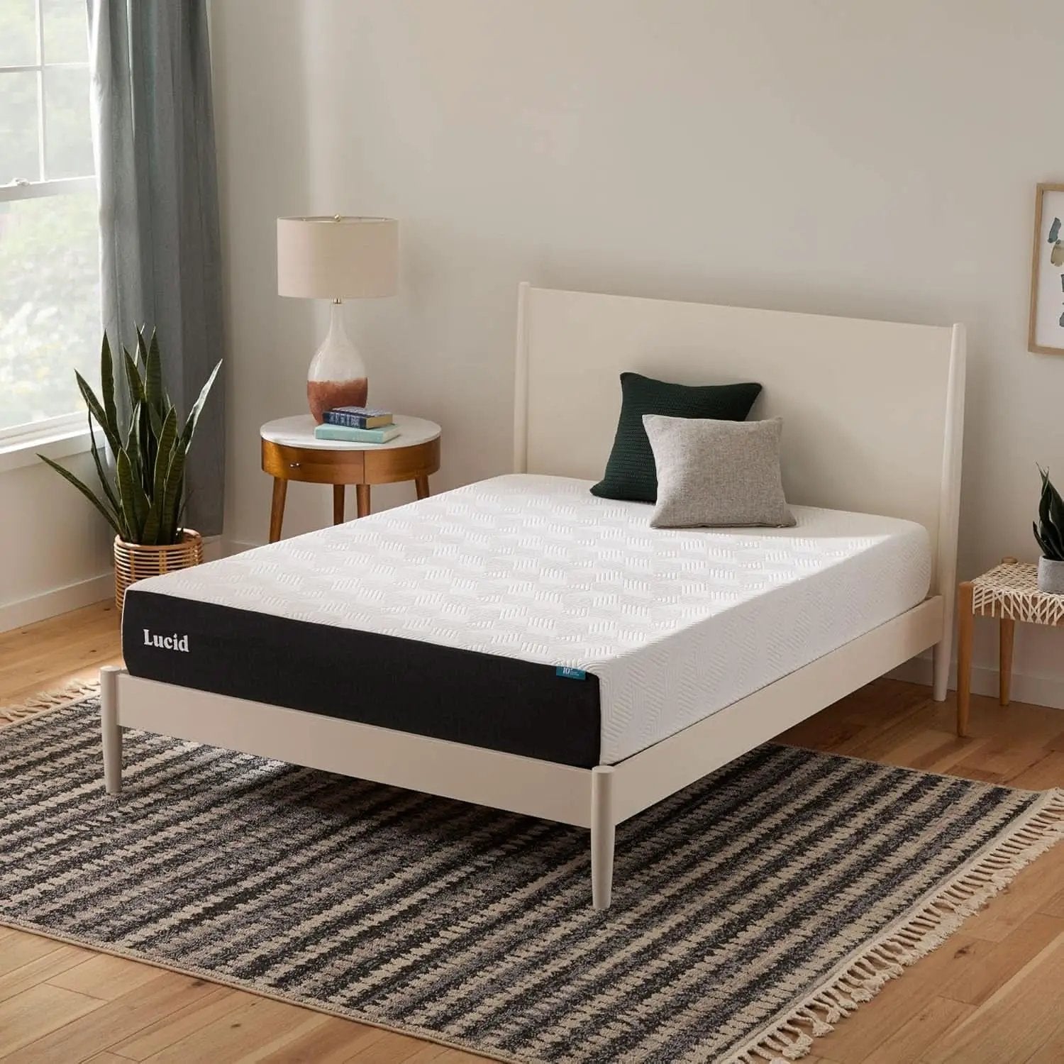 Full Size Memory Foam Mattress Bamboo Charcoal Gel Infusion from PriceLows™