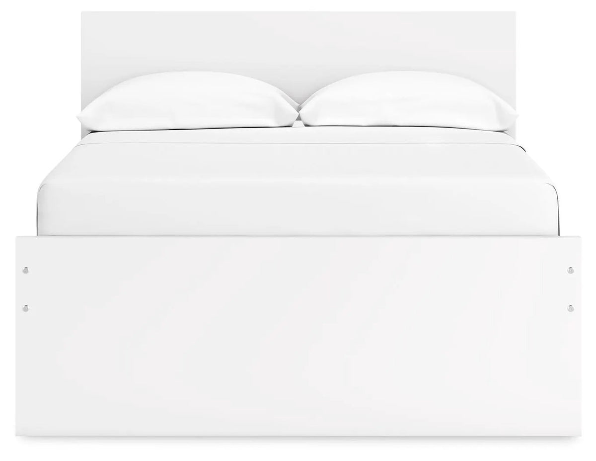 Onita Panel Platform Bed | Minimal Design | Ultra-Clean Lines | Easy-Elegant Solid Finish