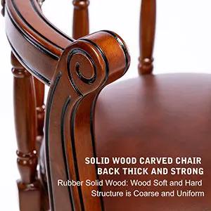 Swivel Bar Stool | Cow Top Upholstery | 360 Degree Swivel | Bar Height Chair With Back