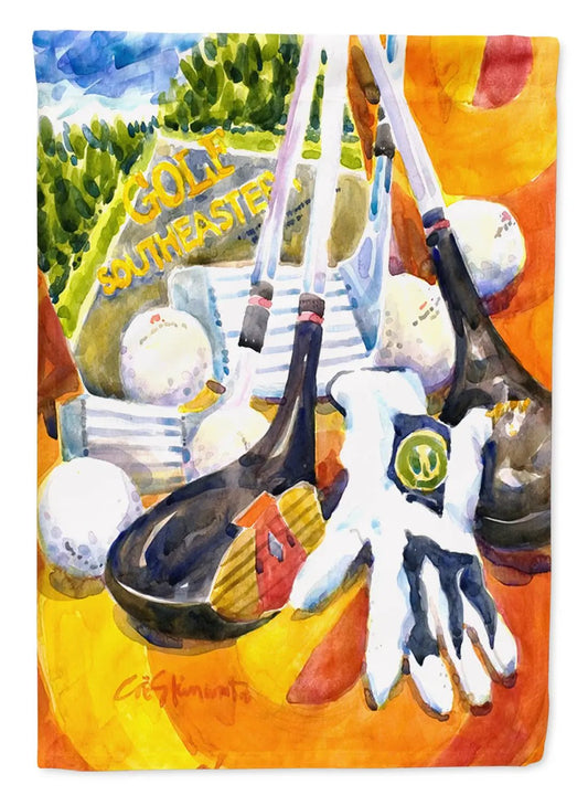 Golf Clubs, Ball and Glove Garden Flag Mailbox Decorative Yard Banner Outside Patio Artwork for Flower Beds, Garden Size, Multicolor from PriceLows™