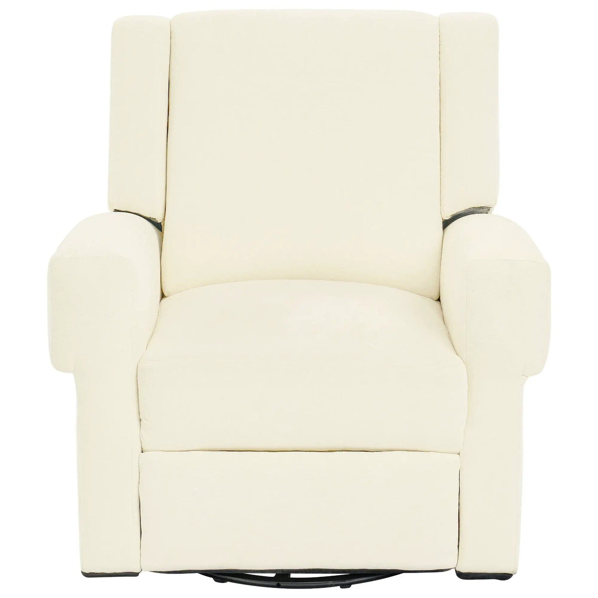 Manual Recliner Chair With Swivel Rocker Function, Dual Recline Angles | 2 Pieces | Iron & Plywood | Living Room