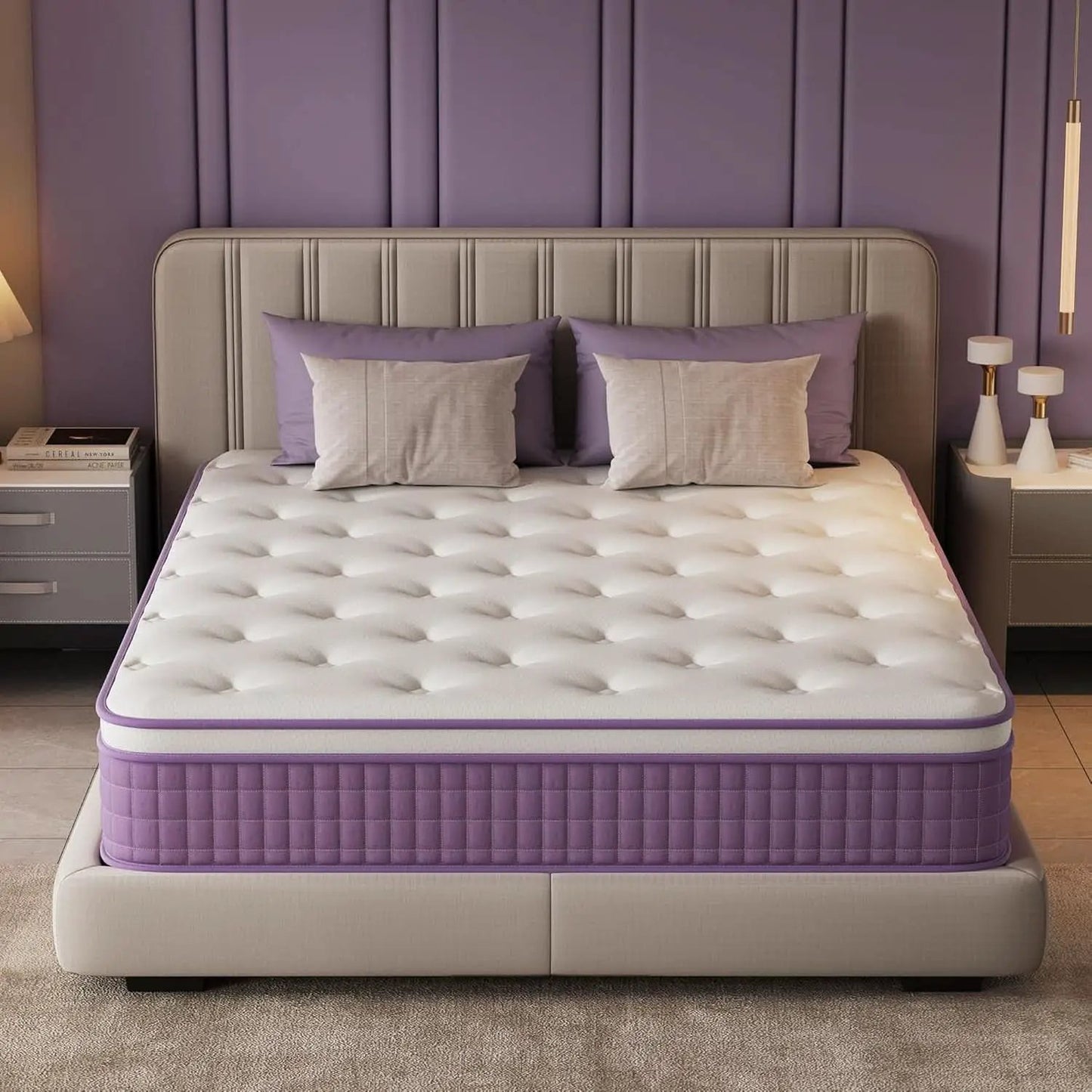 Queen Hybrid Gel Memory Foam Mattress In Box CertipurUS from PriceLows™