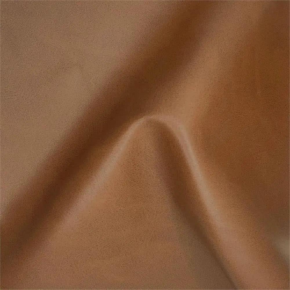 Eighteen Inch Caramel Brown Square Ottoman Footstool from PriceLows™