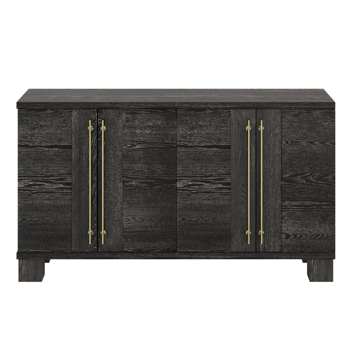 Sideboard | 3 Adjustable Shelves | Wood Grain Finish