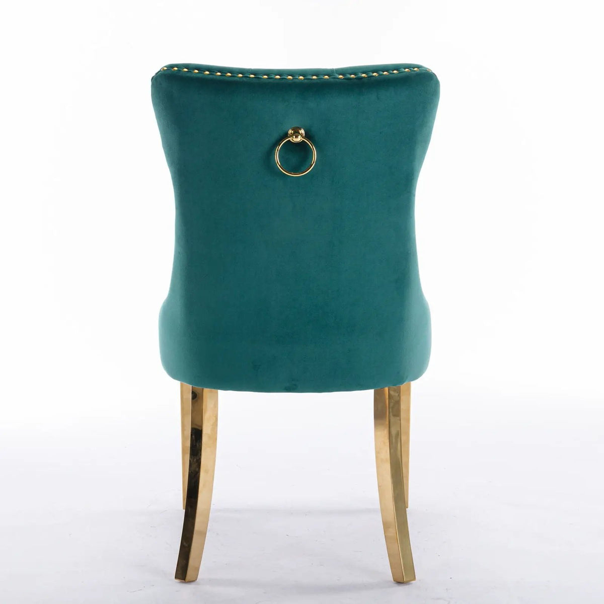 Dining Chair | Tufted Upholstery | Solid Wood Frame | Set Of 2