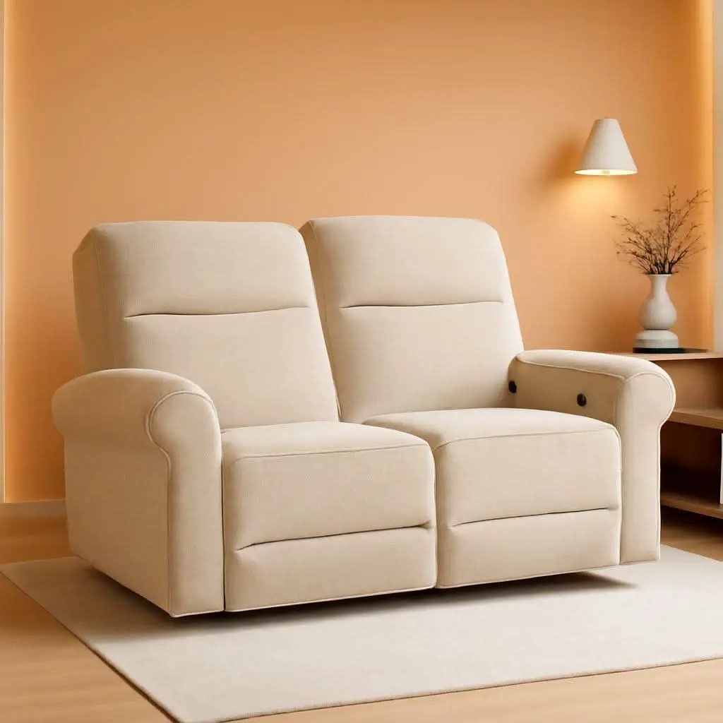 64.6 Inch Wall Hugging Auto Power Recline Loveseat from PriceLows™