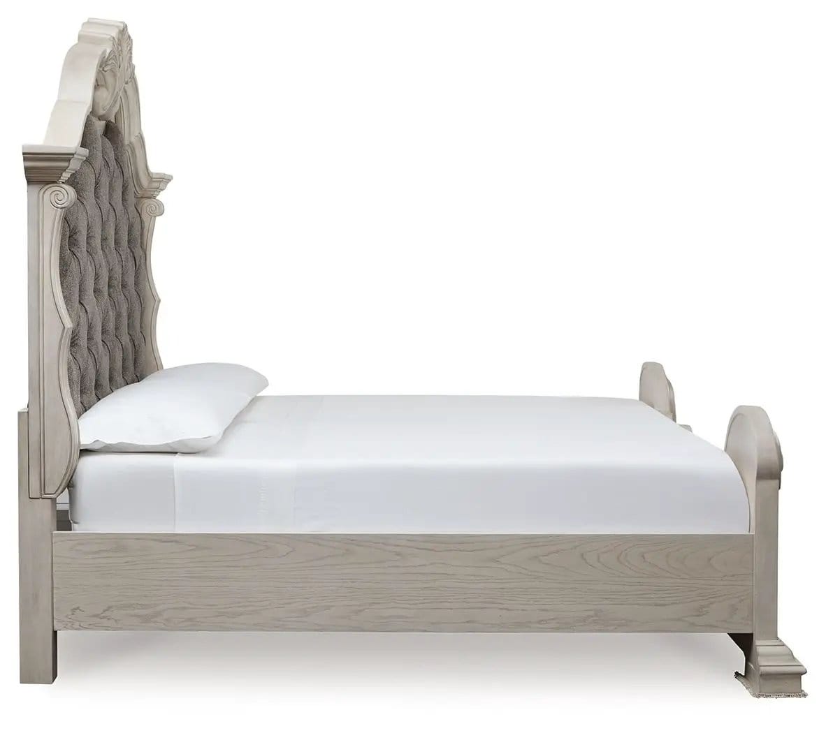 Bruchandi Upholstered Panel Bed | 2 Pieces | Fabric | Bedroom
