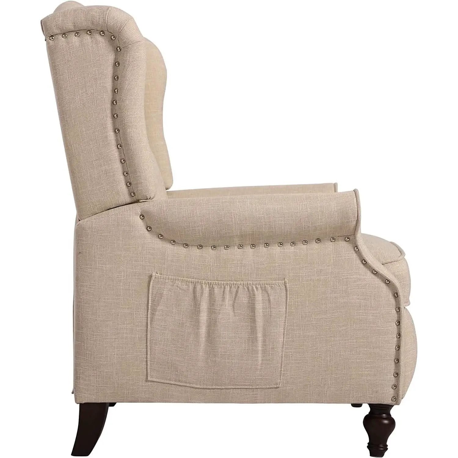 Wingback Recliner Chair With Massage And Heat For Living Room from PriceLows™