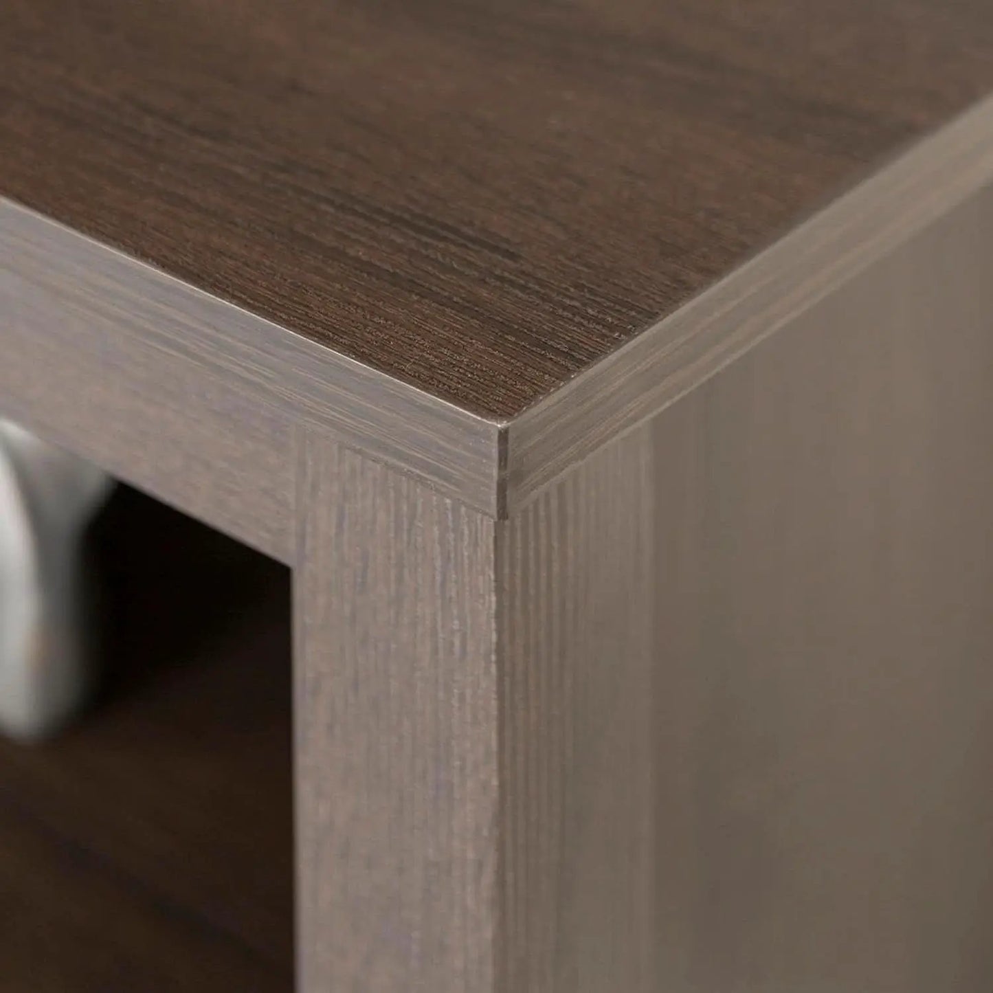 70 Inch TV Stand Espresso Finish With Adjustable Shelves from PriceLows™