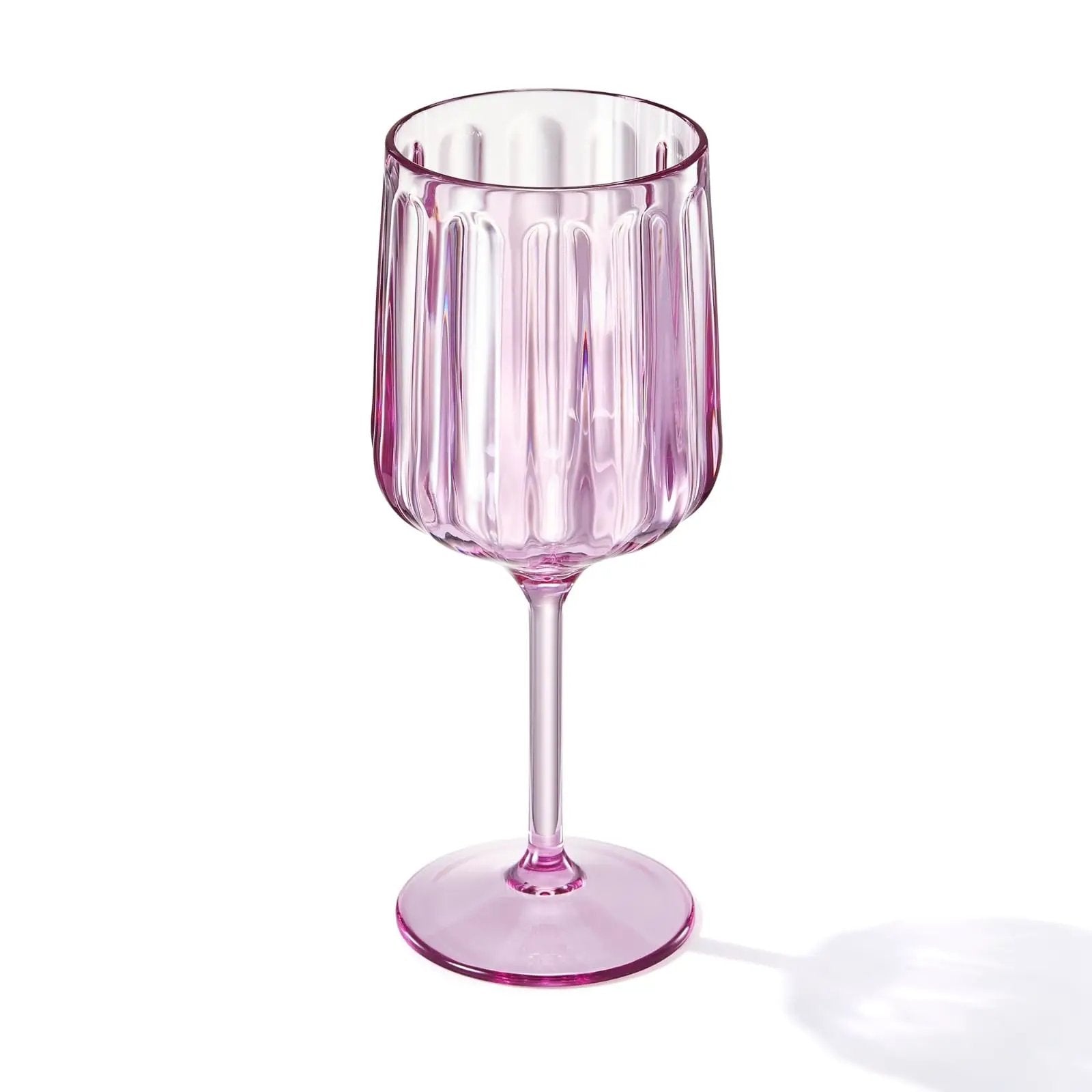 Khen Acrylic Lucia Stemmed Goblets - Set of 6 | 14oz | Lilac from PriceLows™