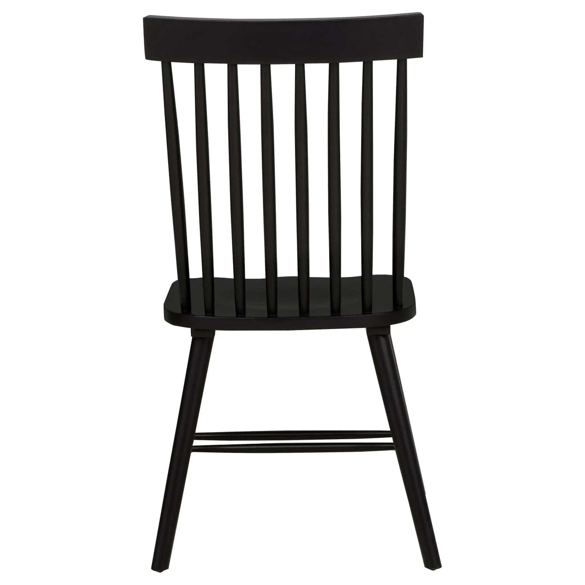 Andrews 5-piece Round Dining Table Set Light Ash and | 5-Piece Set | Rubberwood & Engineered Wood | Black