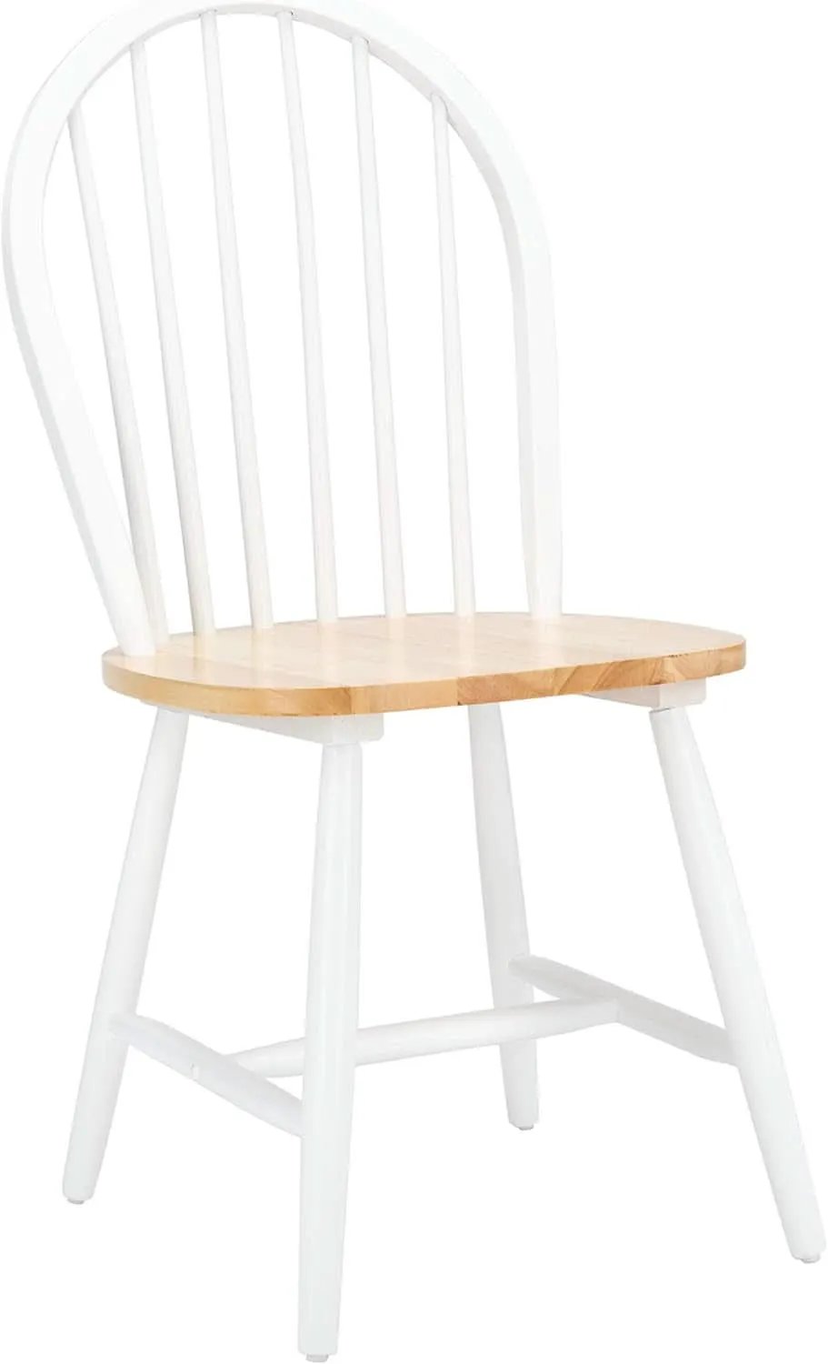 Farmhouse 18 Inch Black Spindle Back Dining Chairs Set Of 2 from PriceLows™