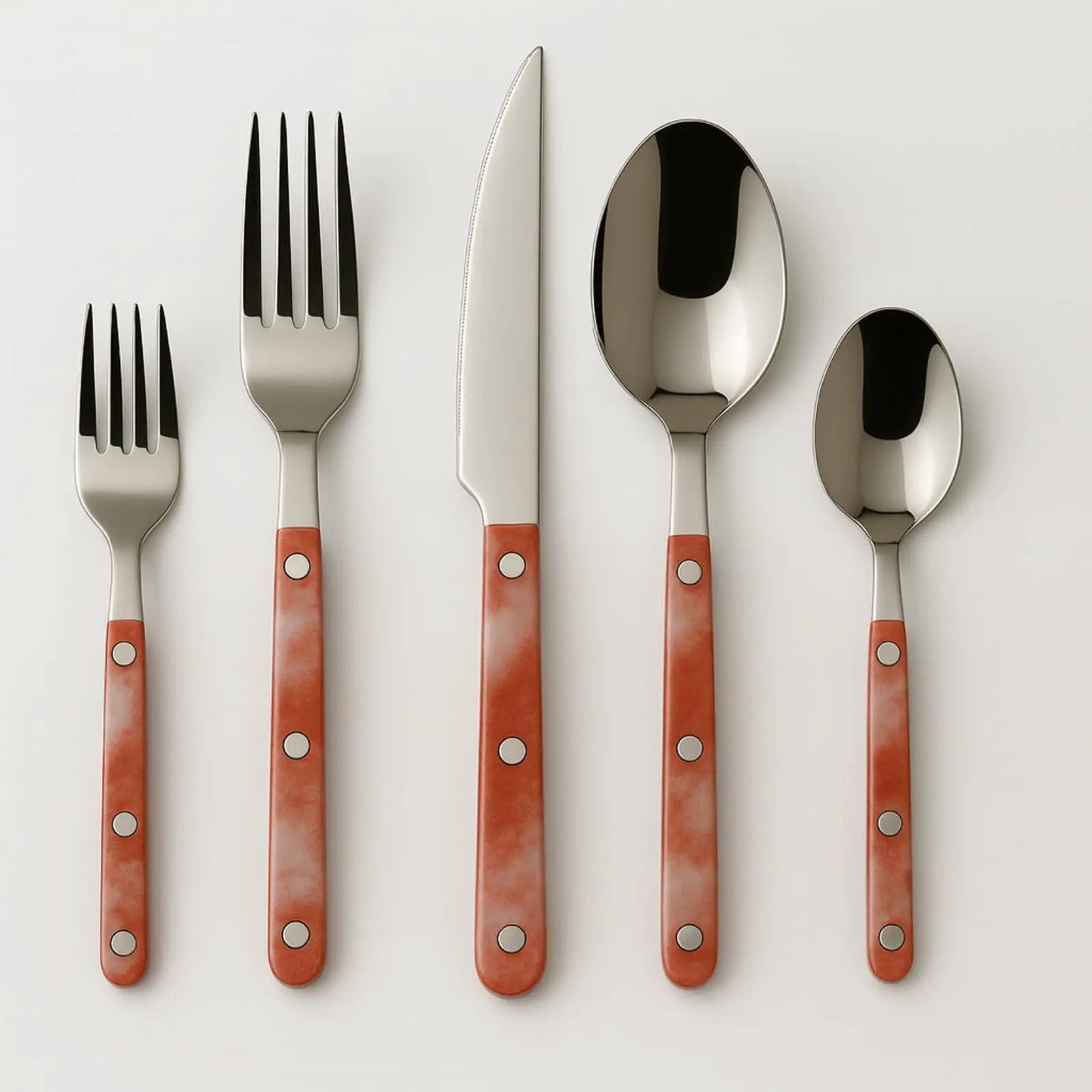 Khen 20-Piece Cutlery Set with Dinner Knives, Forks, Spoons, Salad Forks & Teaspoons from PriceLows™